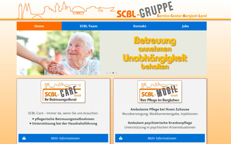 SCBL Neue Website